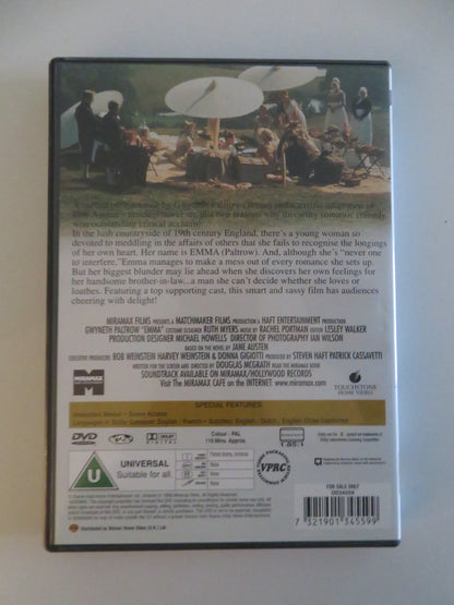 EMMA (DVD) GWYNETH PALTROW TONI COLLETTE 1996 REGION 2 Movie posters