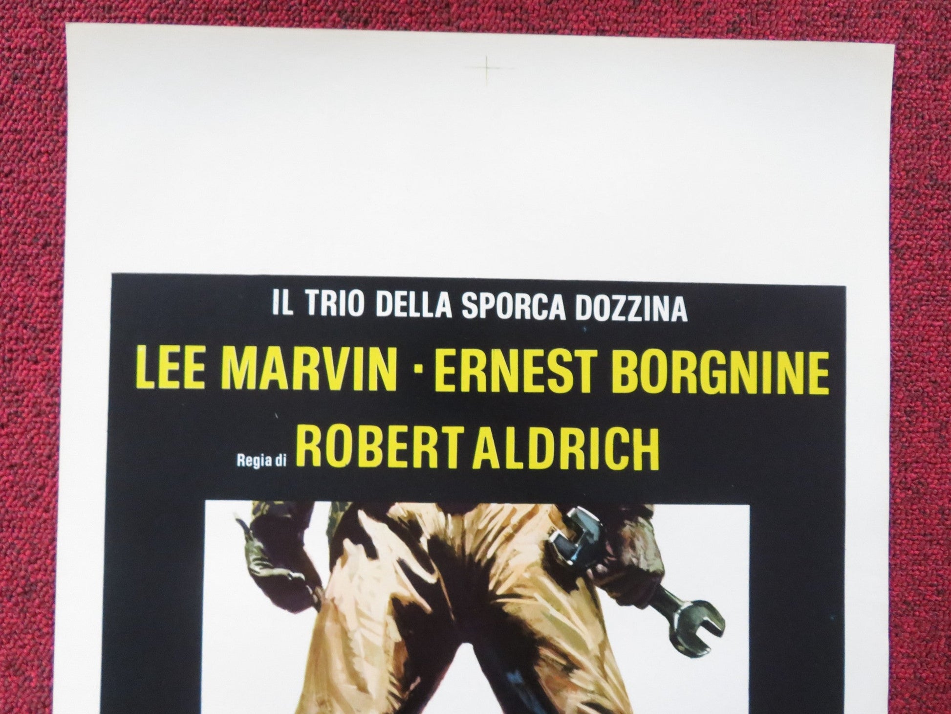 EMPEROR OF THE NORTH ITALIAN LOCANDINA POSTER LEE MARVIN ERNEST BORGNINE 1973 Rendezvous Cinema Movie posters