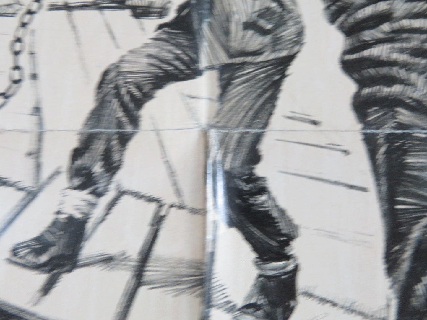 EMPEROR OF THE NORTH POLE FOLDED US ONE SHEET POSTER LEE MARVIN E. BORGNINE 1973 Rendezvous Cinema Movie posters