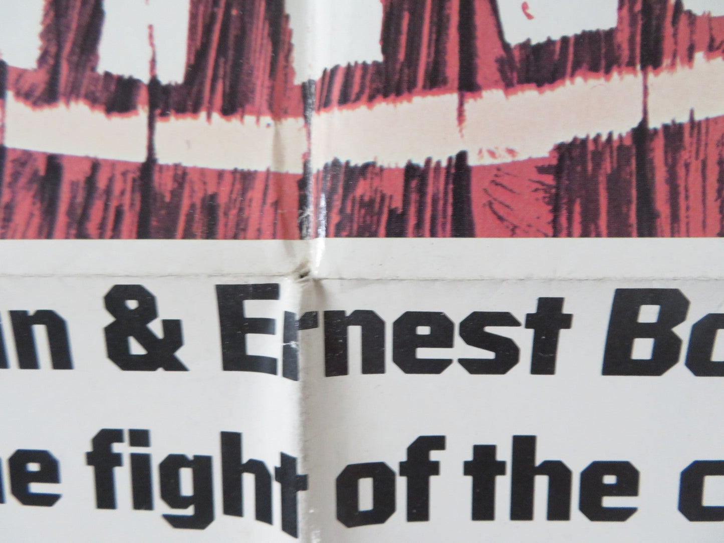 EMPEROR OF THE NORTH POLE FOLDED US ONE SHEET POSTER LEE MARVIN E. BORGNINE 1973 Rendezvous Cinema Movie posters