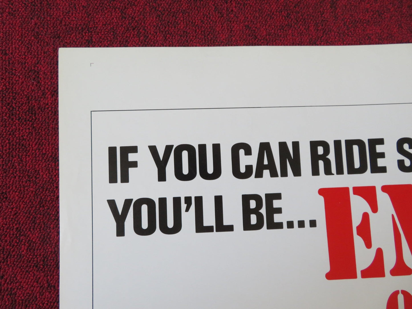 EMPEROR OF THE NORTH - STYLE B FOLDED US ONE SHEET POSTER LEE MARVIN 1973 Rendezvous Cinema Movie posters