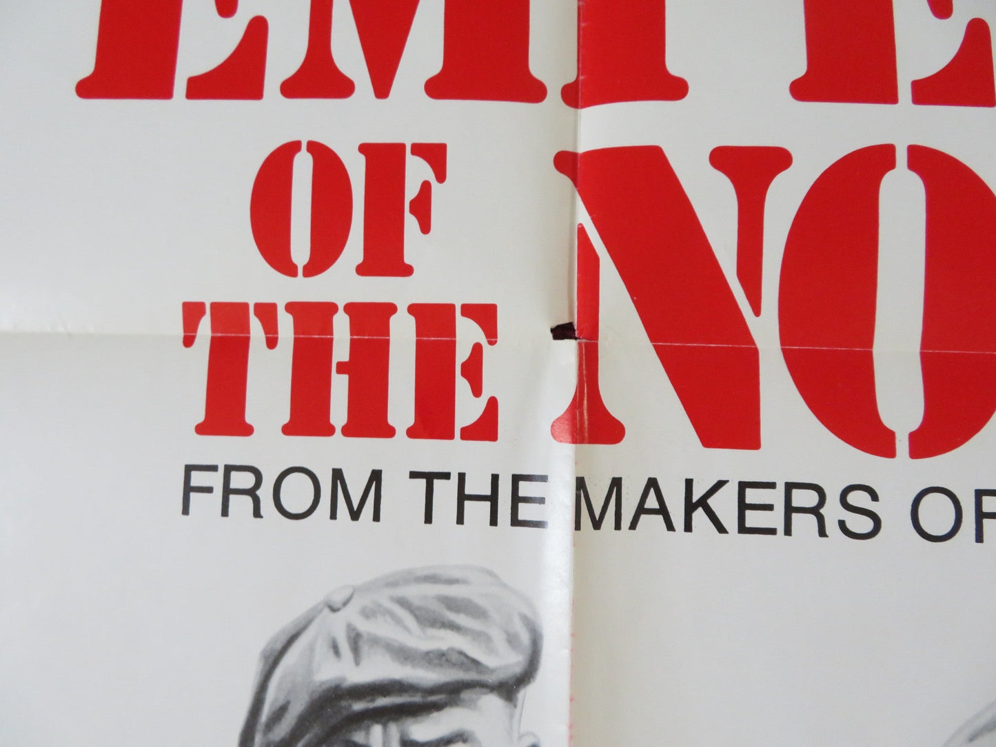 EMPEROR OF THE NORTH - STYLE B FOLDED US ONE SHEET POSTER LEE MARVIN 1973 Rendezvous Cinema Movie posters