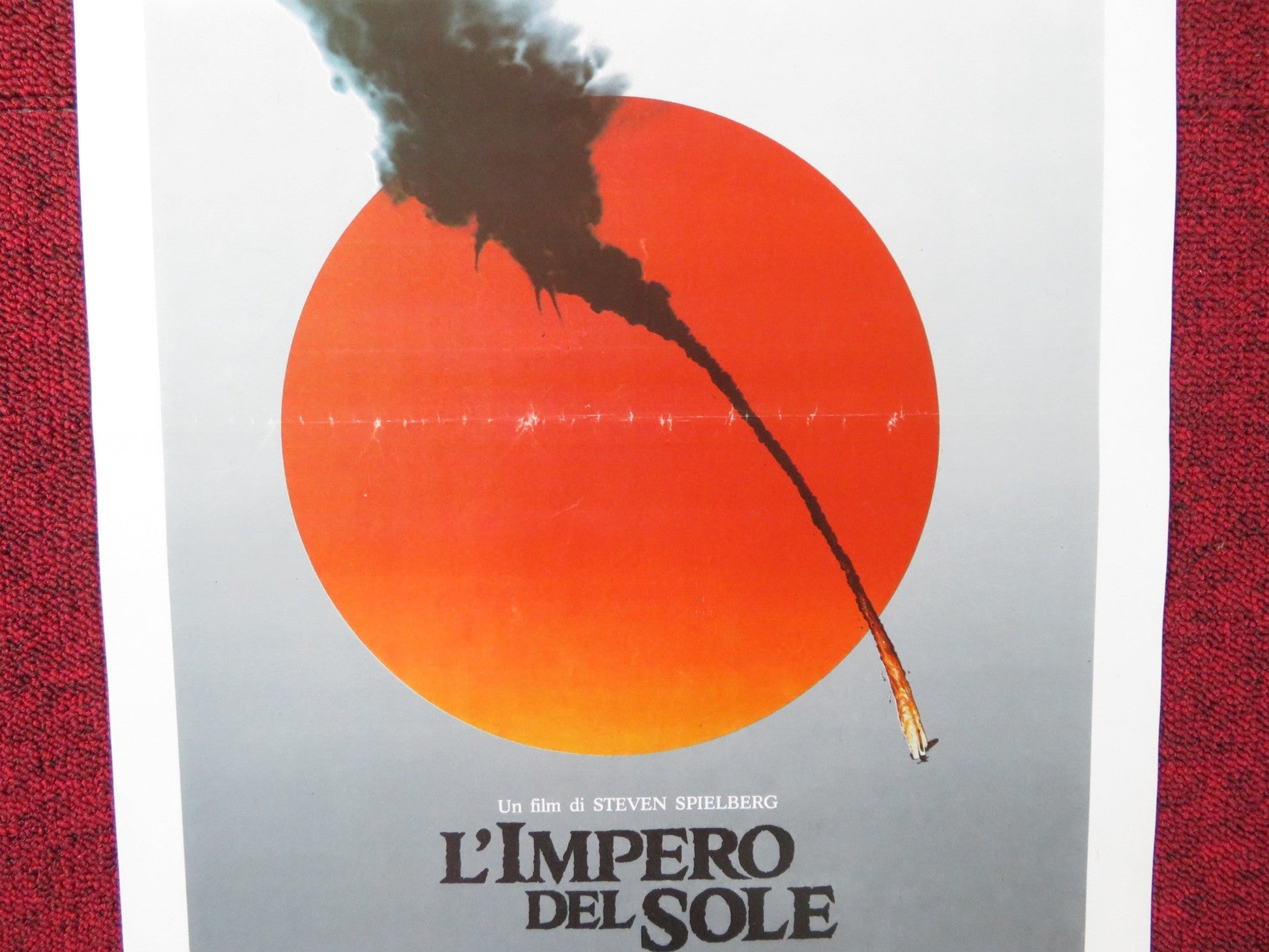EMPIRE OF THE SUN ITALIAN LOCANDINA POSTER CHRISTIAN BALE JOHN MALKOVICH 1988 Rendezvous Cinema Movie posters
