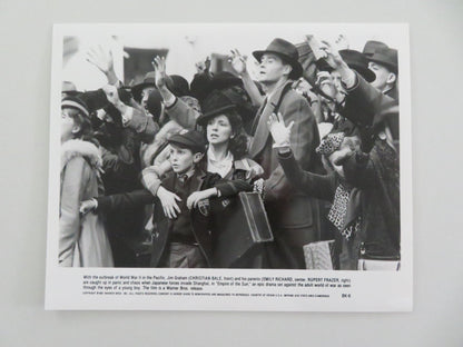 EMPIRE OF THE SUN MOVIE STILL PHOTO LOT OF 10 CHRISTIAN BALE JOHN MALKOVICH 1987 Movie posters