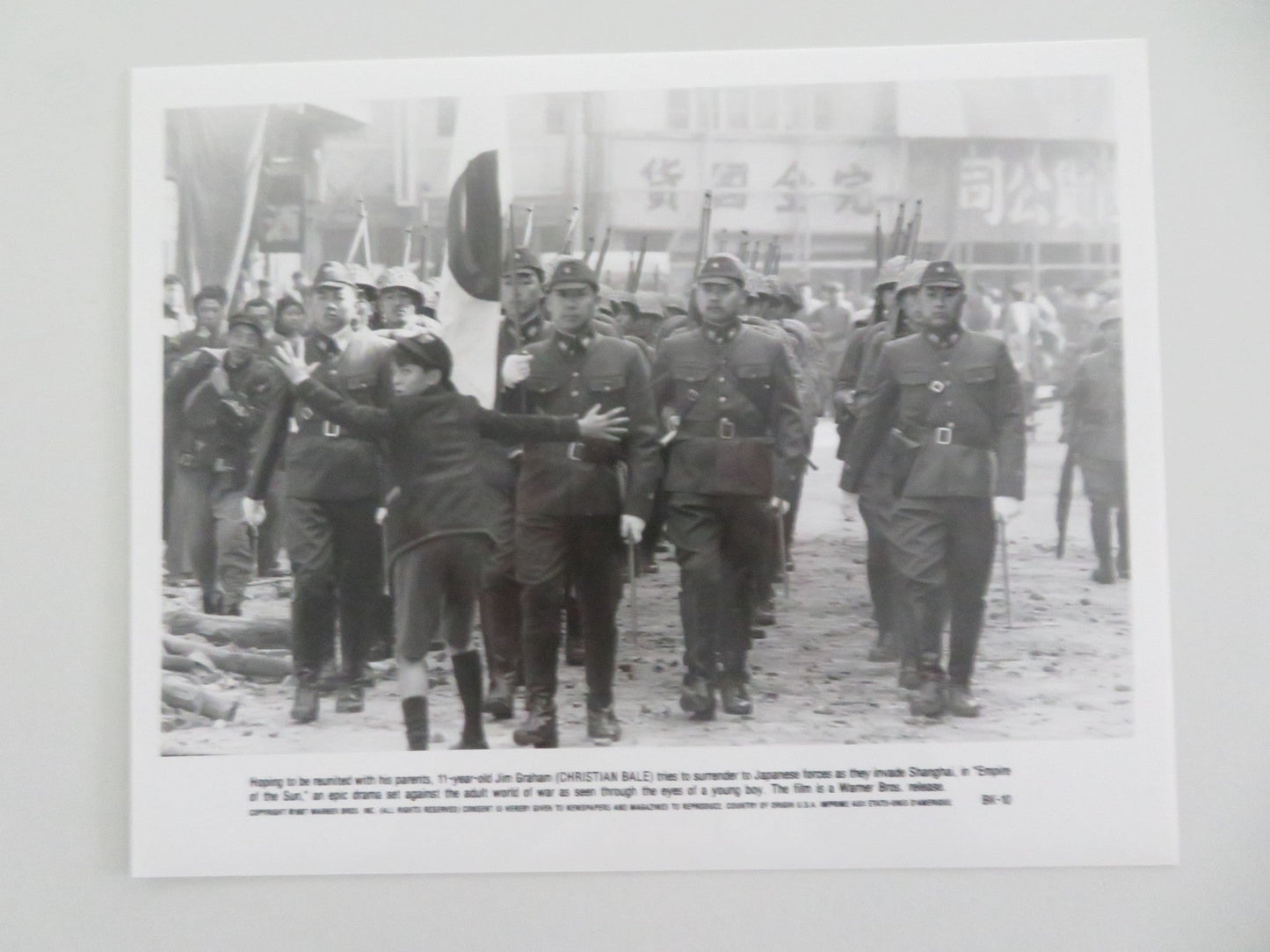 EMPIRE OF THE SUN MOVIE STILL PHOTO LOT OF 10 CHRISTIAN BALE JOHN MALKOVICH 1987 Movie posters