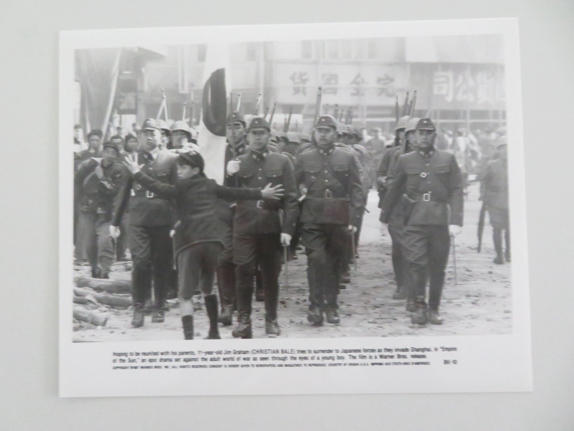 EMPIRE OF THE SUN MOVIE STILL PHOTO LOT OF 10 CHRISTIAN BALE JOHN MALKOVICH 1987 Movie posters