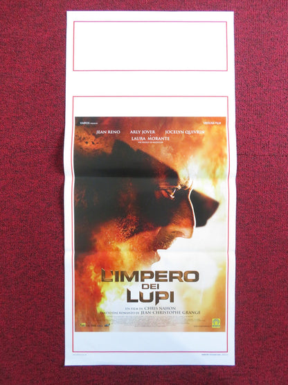 EMPIRE OF THE WOLVES ITALIAN LOCANDINA POSTER JEAN RENO ARLY JOVER 2005 Rendezvous Cinema Movie posters