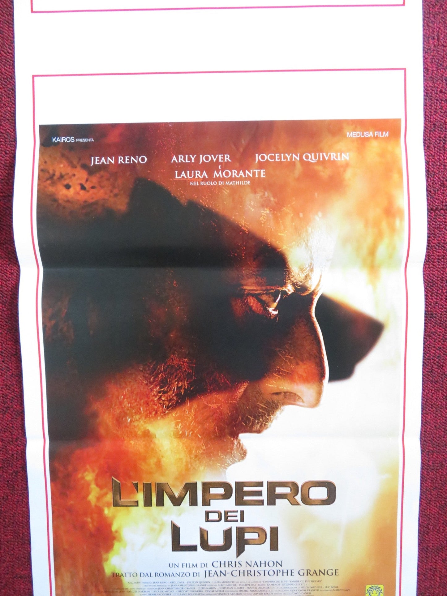 EMPIRE OF THE WOLVES ITALIAN LOCANDINA POSTER JEAN RENO ARLY JOVER 2005 Rendezvous Cinema Movie posters