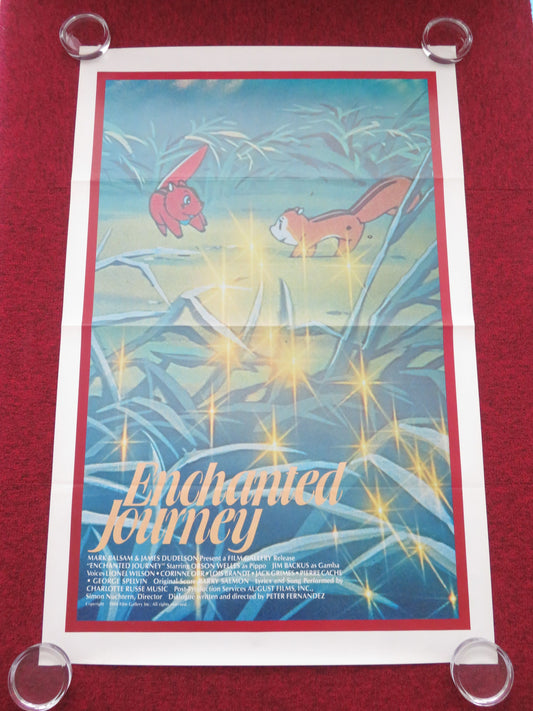 Enchanted Journey US Tri Folded One Sheet Rolled Poster Orson Welles 1984 Movie posters