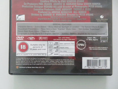 End of Days (DVD) Arnold Schwarzenegger Gabriel Byrne 1999 Region 2 Movie posters