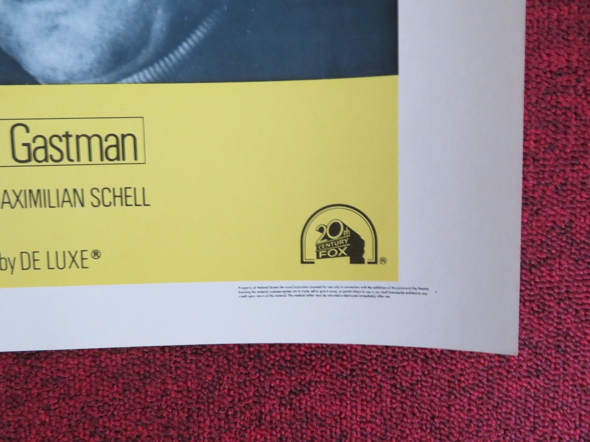 END OF THE GAME US HALF SHEET (22"x 28") POSTER JON VOIGHT J. BISSET 1976 Rendezvous Cinema Movie posters