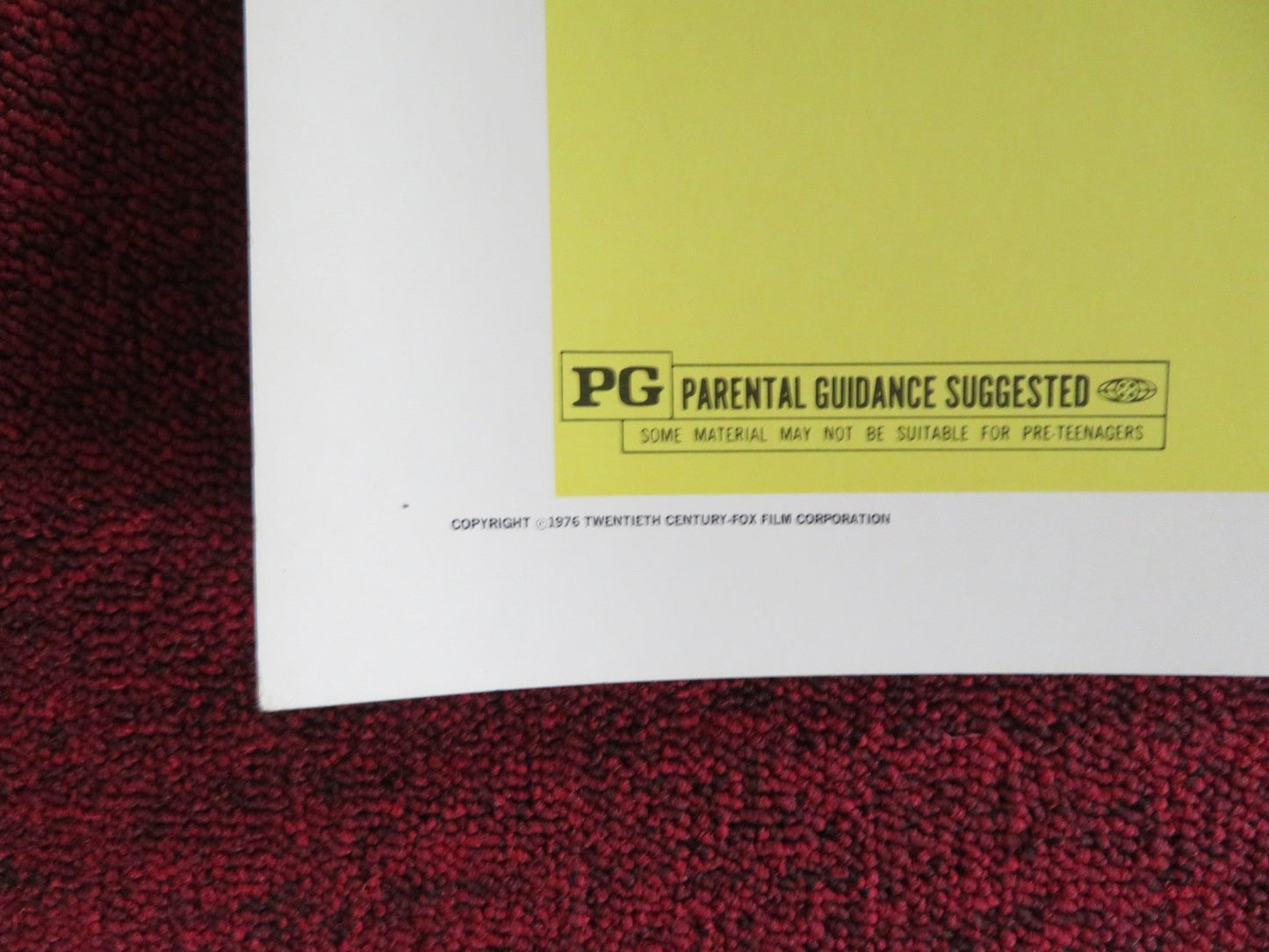 END OF THE GAME US HALF SHEET (22"x 28") POSTER JON VOIGHT J. BISSET 1976 Rendezvous Cinema Movie posters