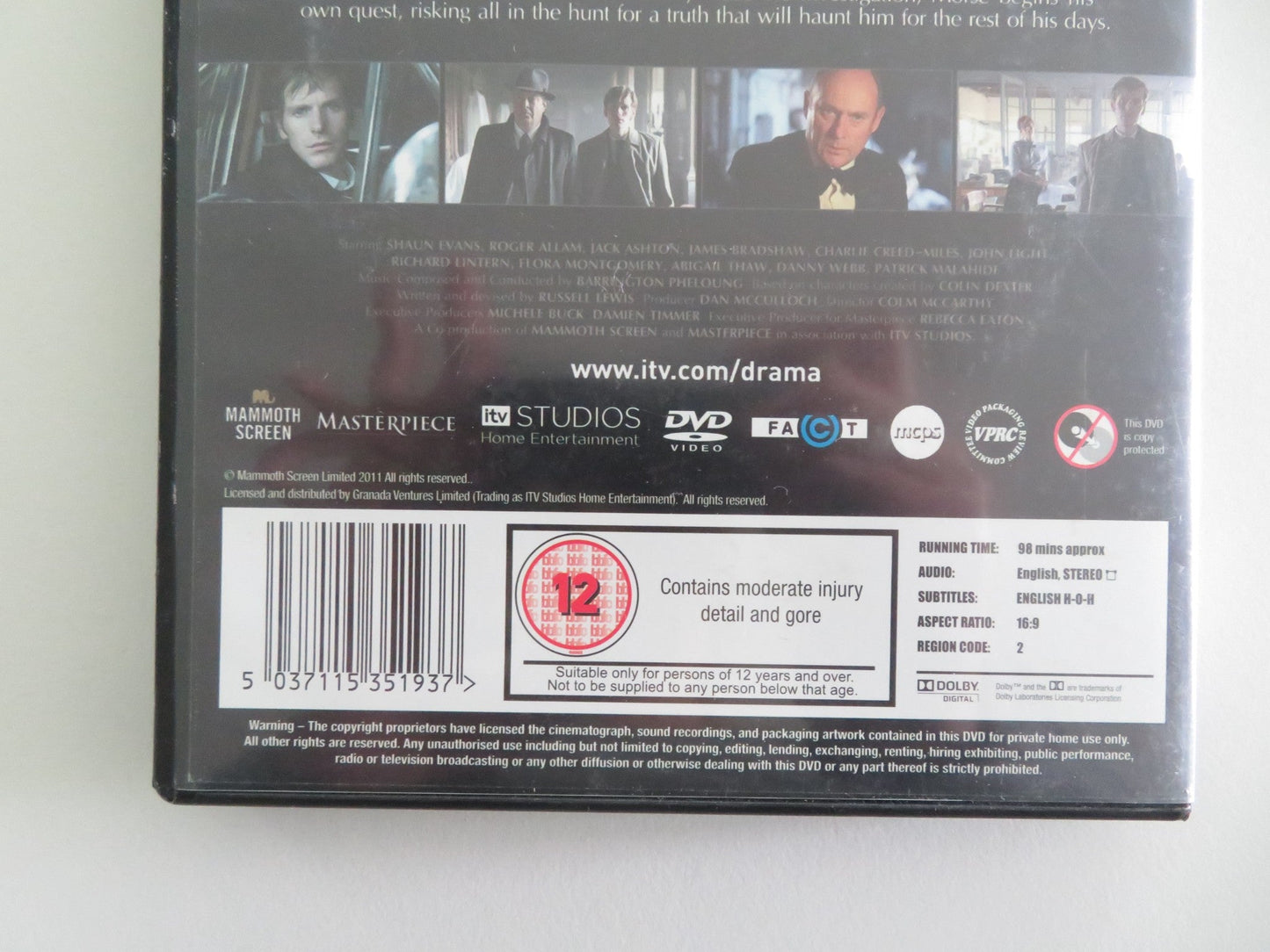 Endeavour - The Origins of Inspector Morse (DVD) Shaun Evans 2012 Region 2 Movie posters