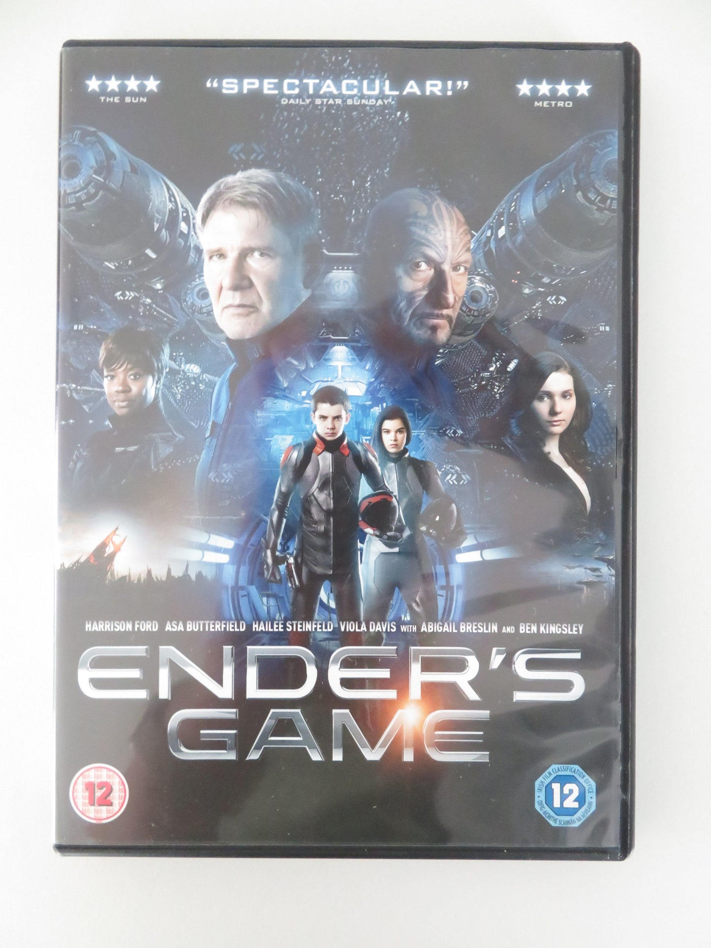 Ender's Game (DVD) Harrison Ford Asa Butterfield 2013 Region 2 Movie posters