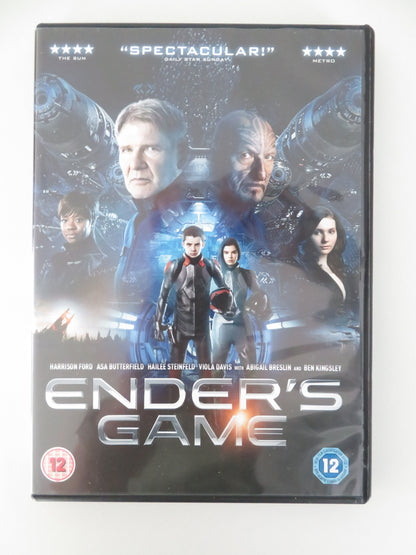 Ender's Game (DVD) Harrison Ford Asa Butterfield 2013 Region 2 Movie posters
