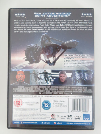 Ender's Game (DVD) Harrison Ford Asa Butterfield 2013 Region 2 Movie posters