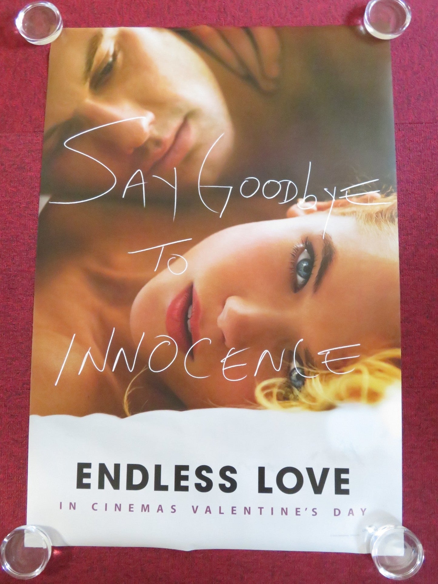 ENDLESS LOVE US ONE SHEET ROLLED POSTER ALEX PETTYFER GABRIELLA WILDE 2014 Rendezvous Cinema Movie posters