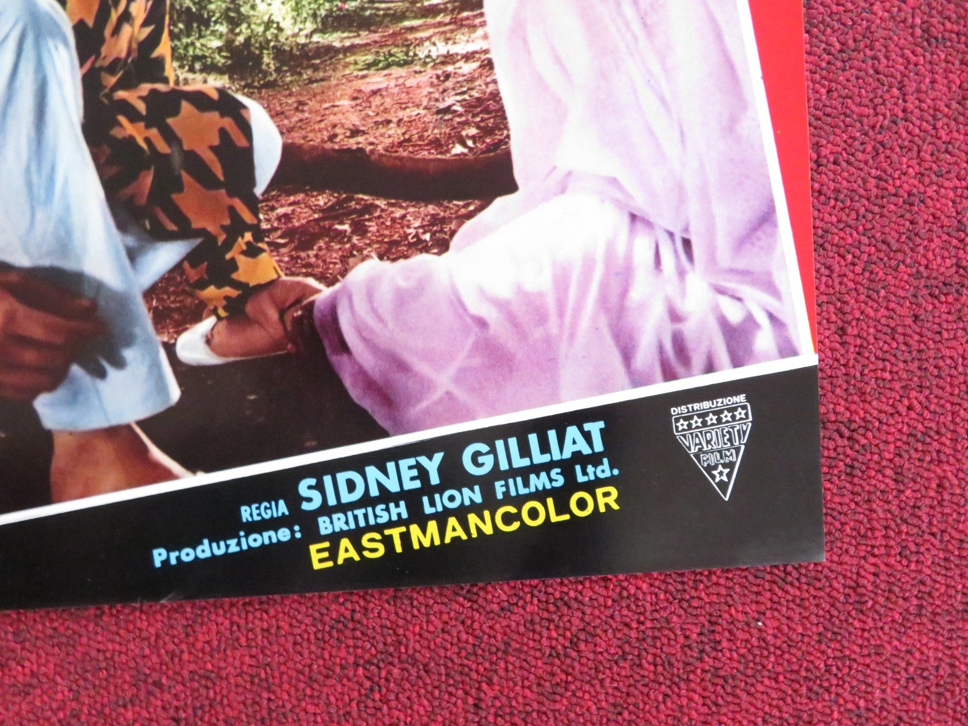 ENDLESS NIGHT - E ITALIAN FOTOBUSTA POSTER HAYLEY MILLS BRITT EKLAND 1972 Rendezvous Cinema Movie posters