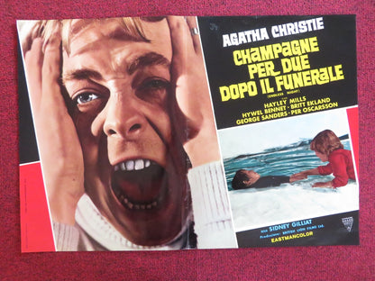 ENDLESS NIGHT - H ITALIAN FOTOBUSTA POSTER HAYLEY MILLS BRITT EKLAND 1972 Rendezvous Cinema Movie posters