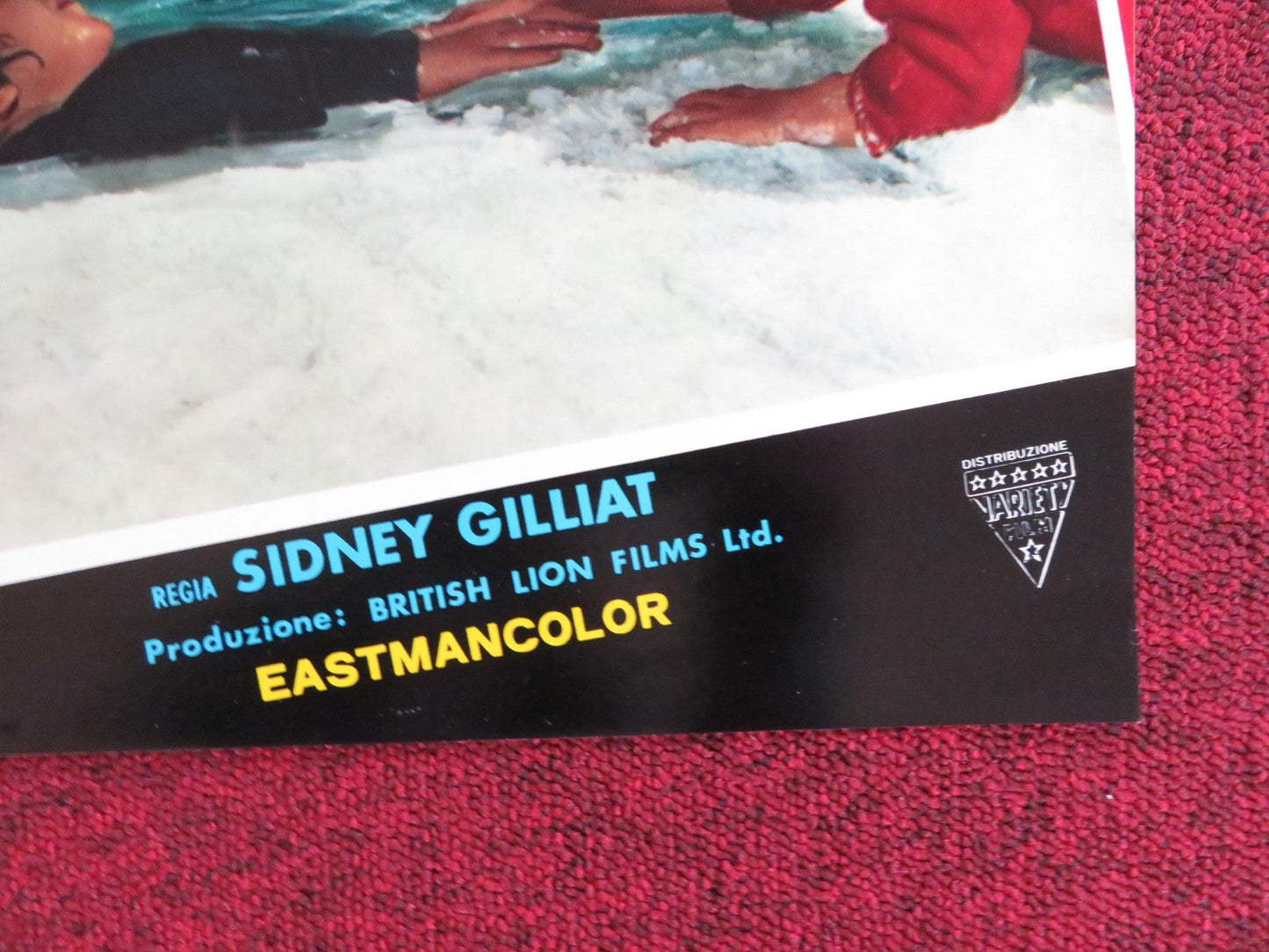 ENDLESS NIGHT - H ITALIAN FOTOBUSTA POSTER HAYLEY MILLS BRITT EKLAND 1972 Rendezvous Cinema Movie posters