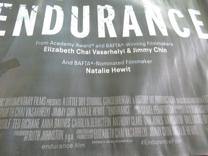 ENDURANCE UK QUAD ROLLED POSTER DAN SNOW N. VINCENT NATIONAL GEOGRAPHIC 2024 - Rendezvous Cinema