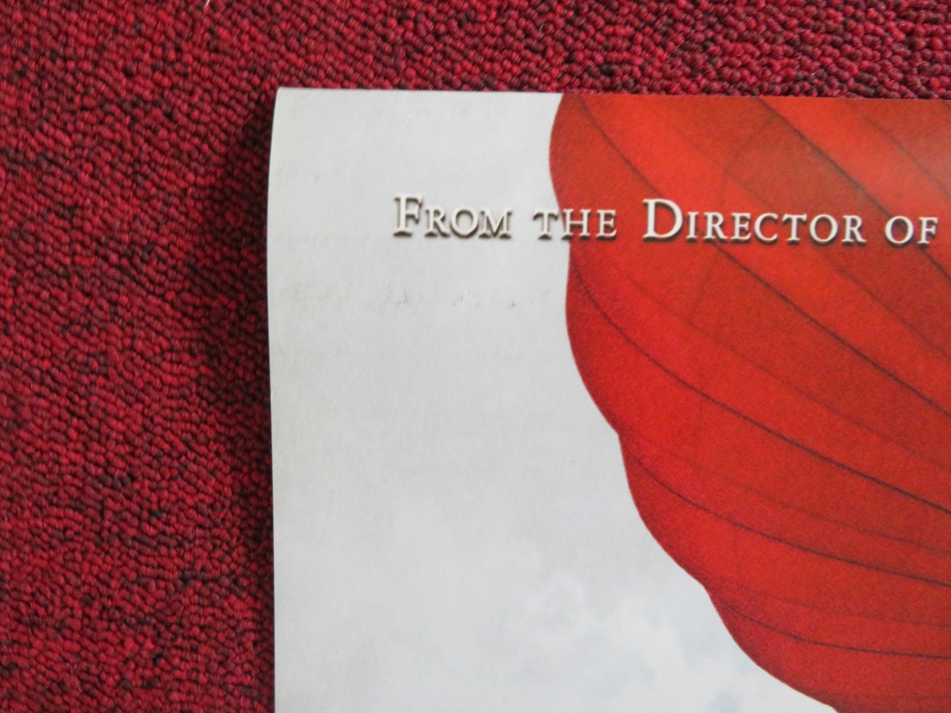 ENDURING LOVE DVD & VHS VIDEO POSTER DANIEL CRAIG RHYS IFANS S. MORTON 2004 Rendezvous Cinema Movie posters