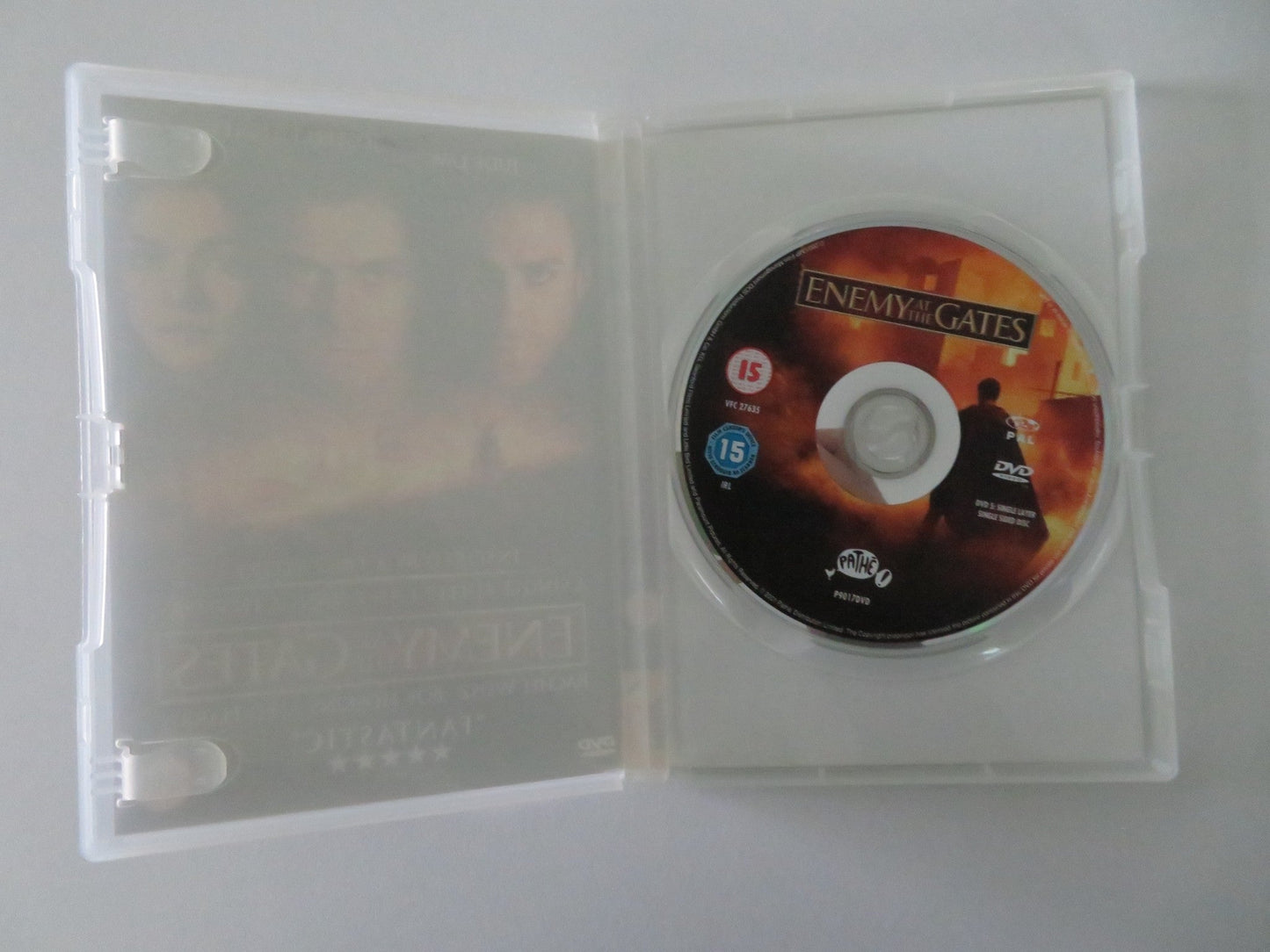 ENEMY AT THE GATES - B (DVD) JUDE LAW JOSEPH FIENNES RACHEL WEISZ 2001 REGION 2 Movie posters