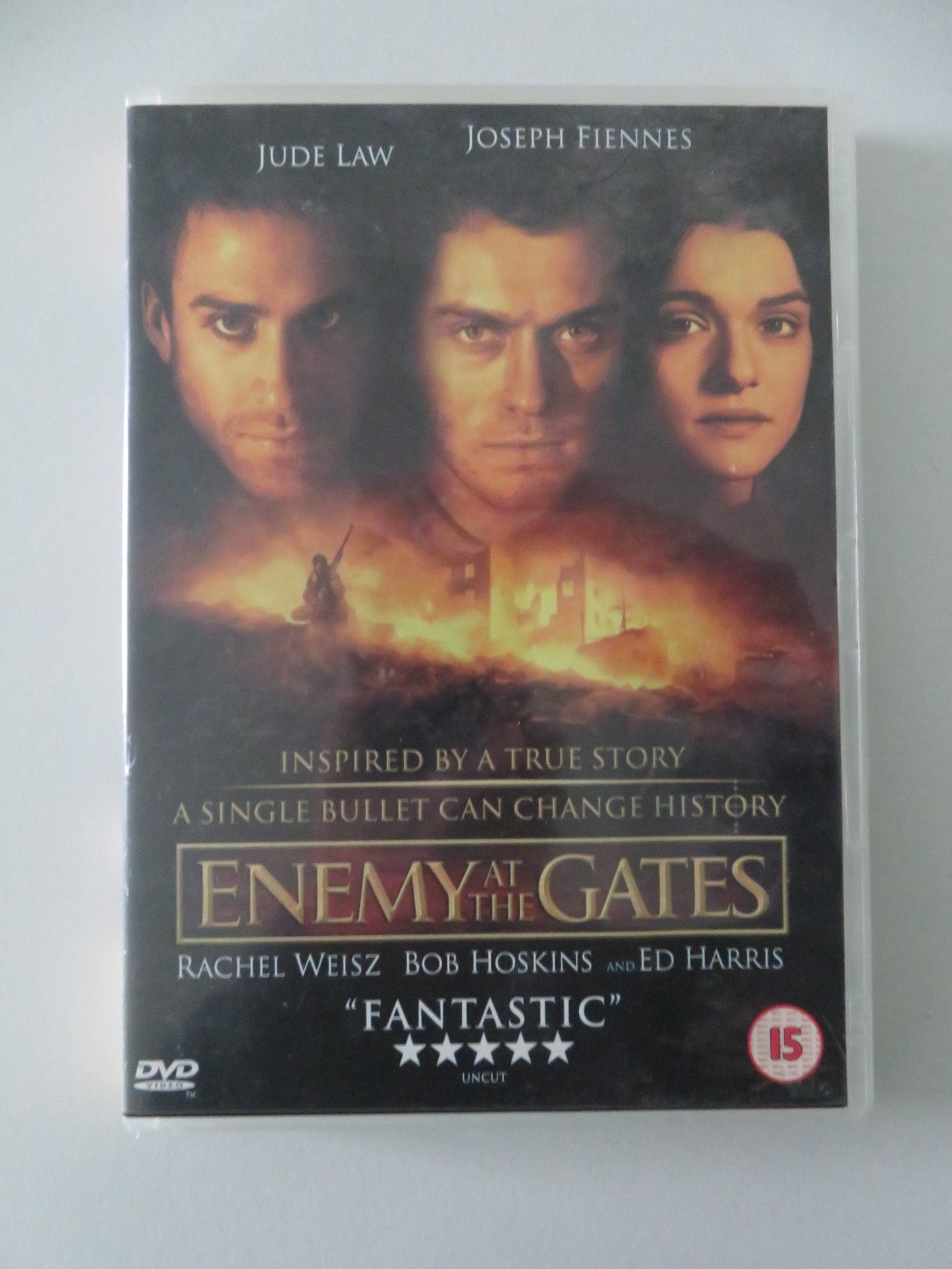 ENEMY AT THE GATES - B (DVD) JUDE LAW JOSEPH FIENNES RACHEL WEISZ 2001 REGION 2 Movie posters