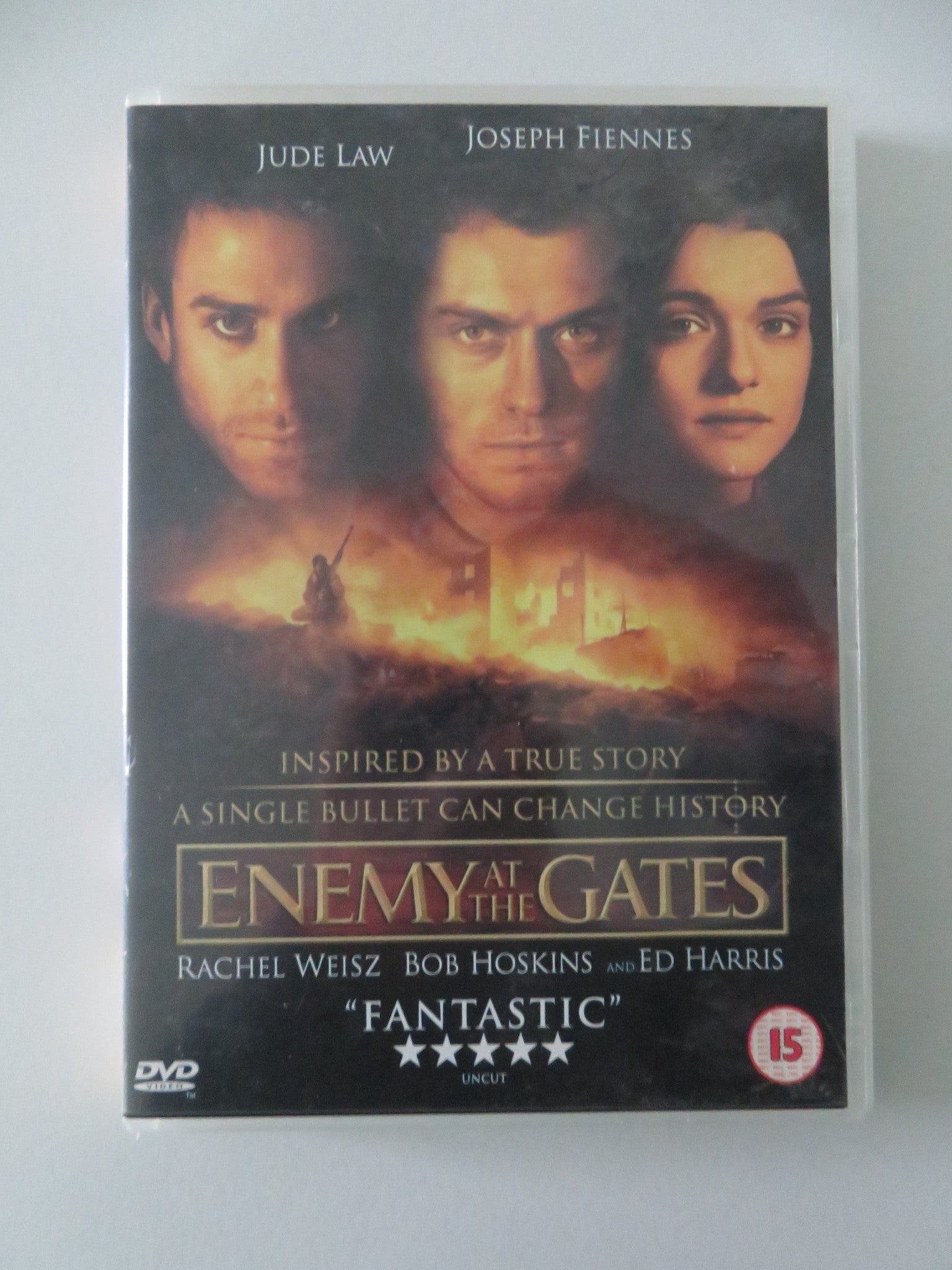 ENEMY AT THE GATES - B (DVD) JUDE LAW JOSEPH FIENNES RACHEL WEISZ 2001 REGION 2 Movie posters