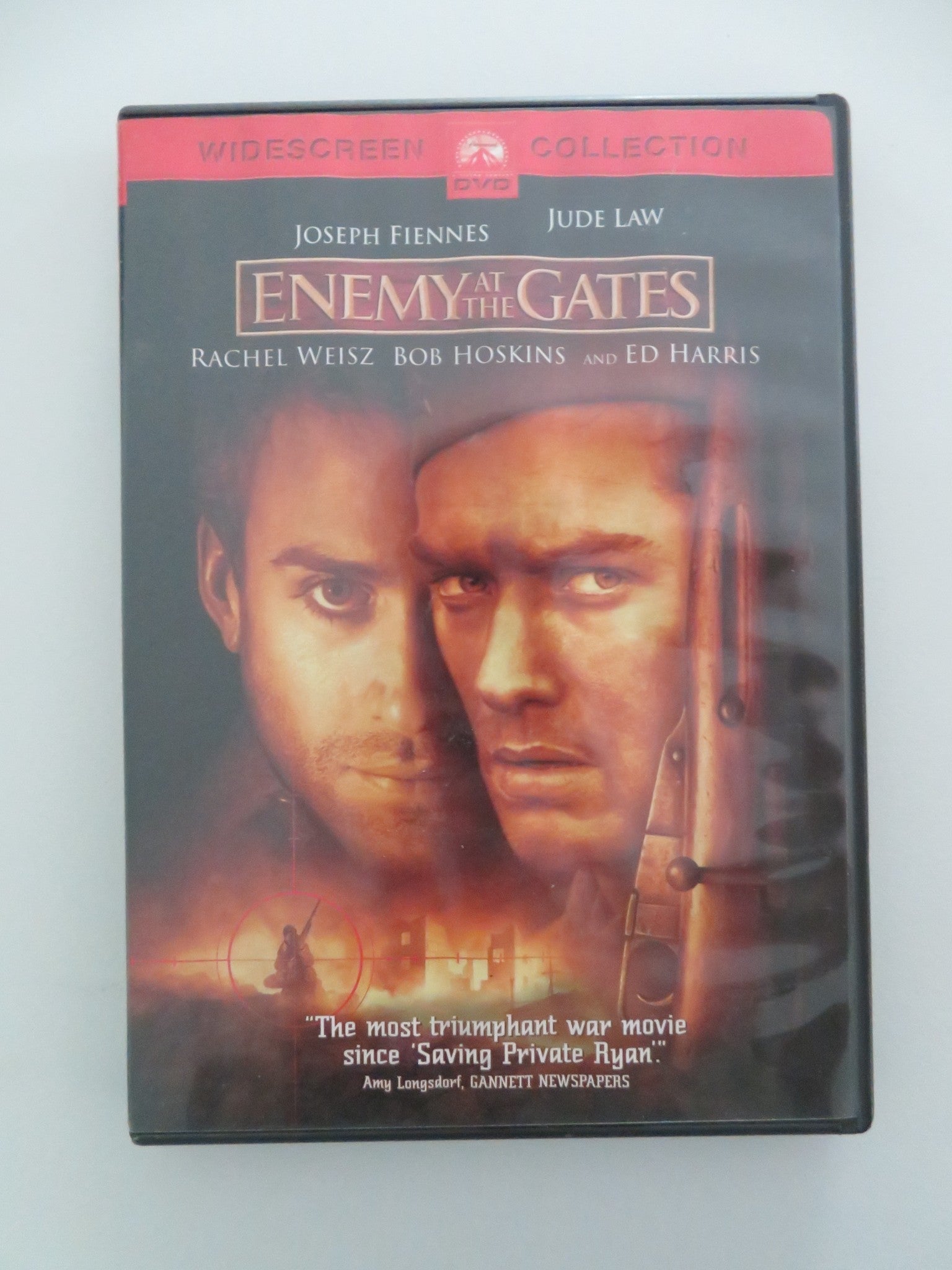 ENEMY AT THE GATES (DVD) JUDE LAW JOSEPH FIENNES 2001 REGION 1 Movie posters