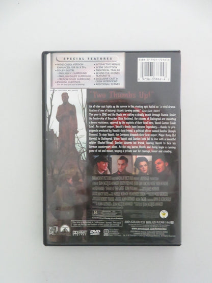 ENEMY AT THE GATES (DVD) JUDE LAW JOSEPH FIENNES 2001 REGION 1 Movie posters