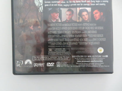 ENEMY AT THE GATES (DVD) JUDE LAW JOSEPH FIENNES 2001 REGION 1 Movie posters