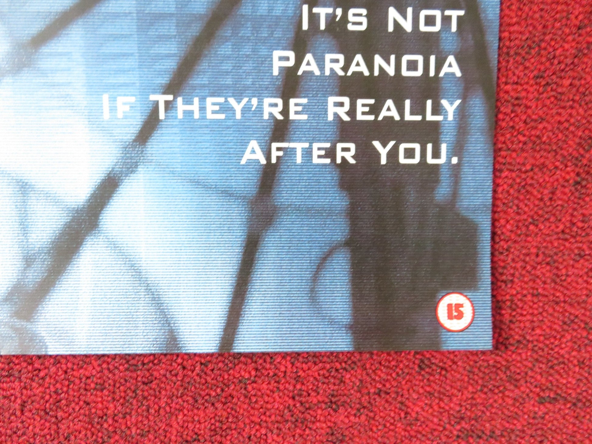 ENEMY OF THE STATE VHS VIDEO POSTER WILL SMITH GENE HACKMAN 1998 Rendezvous Cinema Movie posters