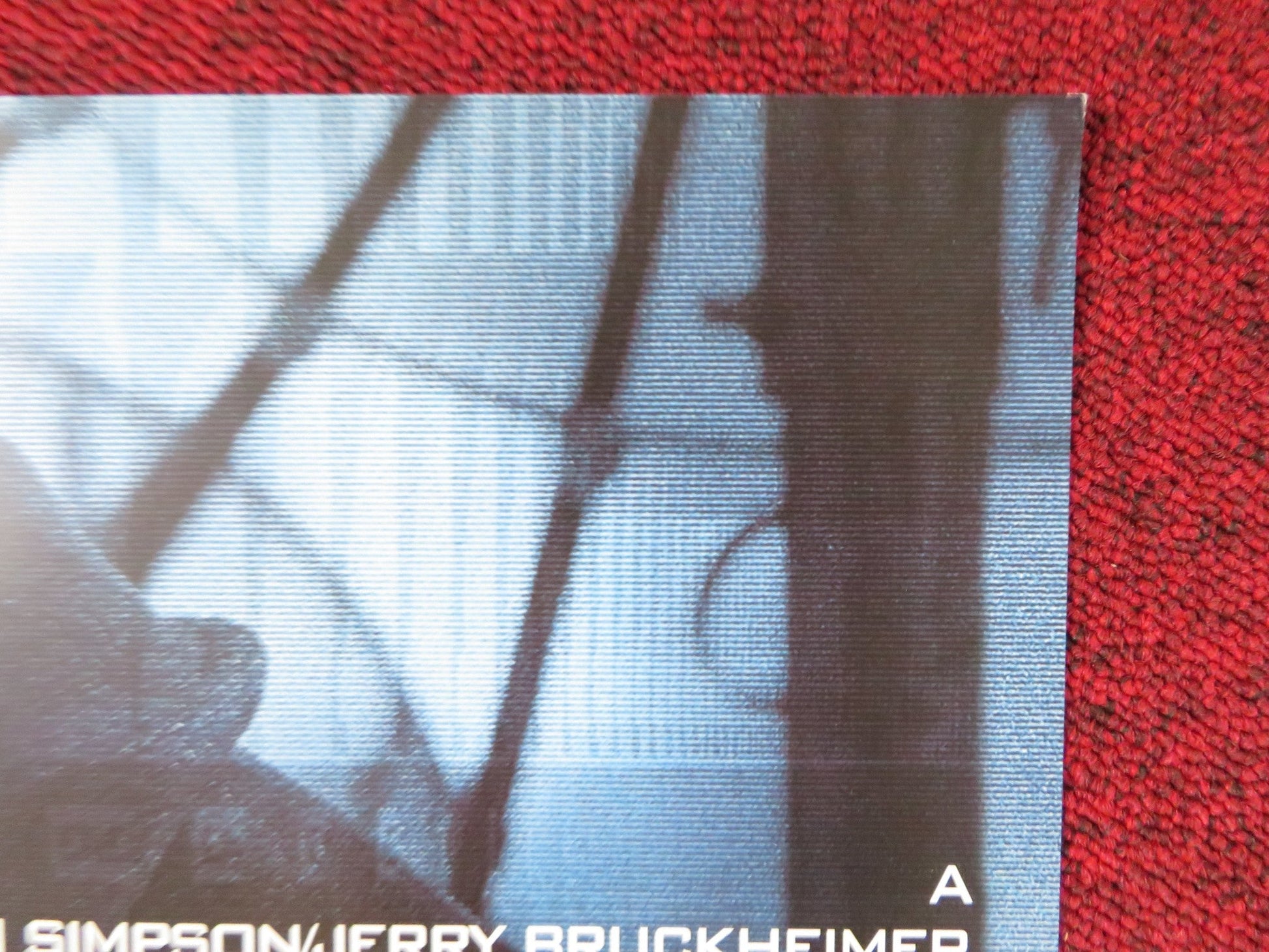 ENEMY OF THE STATE VHS VIDEO POSTER WILL SMITH GENE HACKMAN 1998 Rendezvous Cinema Movie posters