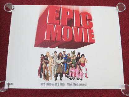 Epic Movie UK Quad Rolled Poster Jennifer Coolidge Carmen Electra 2007 Movie posters