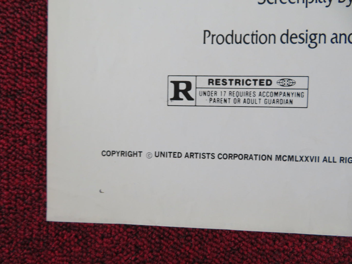 EQUUS FOLDED US ONE SHEET POSTER RICHARD BURTON PETER FIRTH 1977 Rendezvous Cinema Movie posters