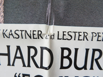 EQUUS FOLDED US ONE SHEET POSTER RICHARD BURTON PETER FIRTH 1977 Rendezvous Cinema Movie posters