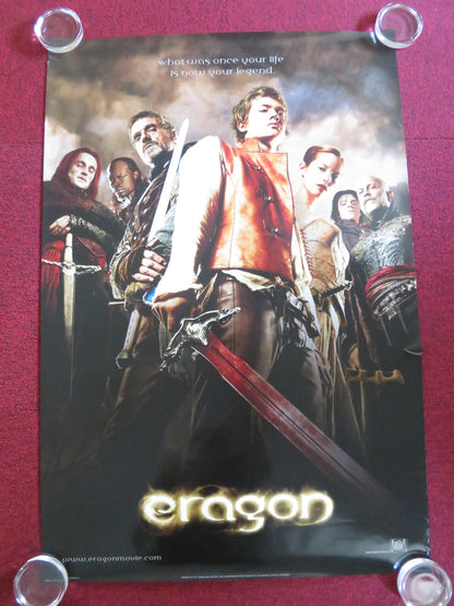 ERAGON - E US ONE SHEET ROLLED POSTER ED SPELEERS JEREMY IRONS 2006 Rendezvous Cinema Movie posters