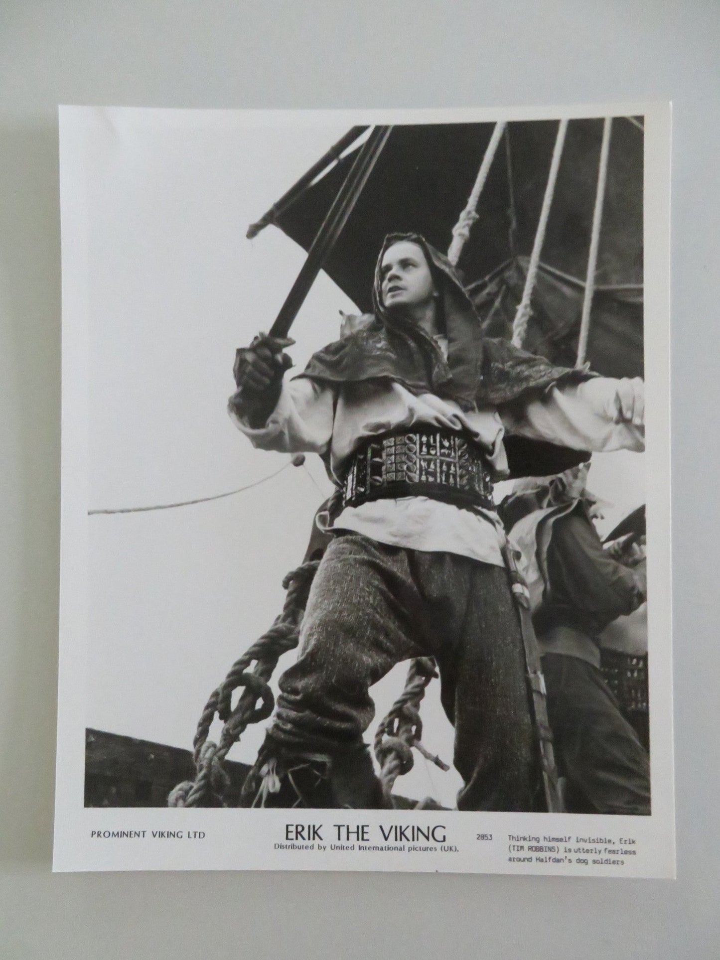 ERIK THE VIKING MOVIE STILL PHOTO LOT OF 7 TIM ROBBINS TERRY JONES M ROONEY 1989 Movie posters