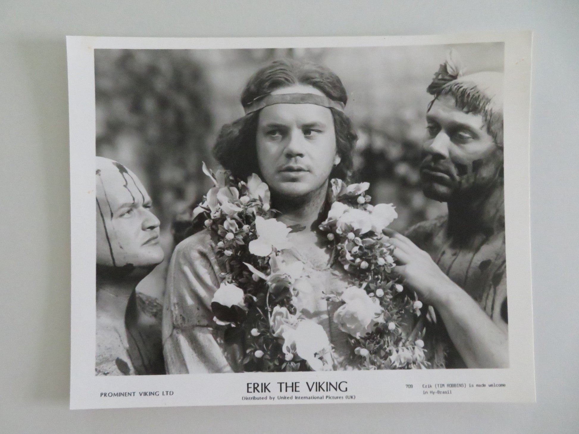 ERIK THE VIKING MOVIE STILL PHOTO LOT OF 7 TIM ROBBINS TERRY JONES M ROONEY 1989 Movie posters