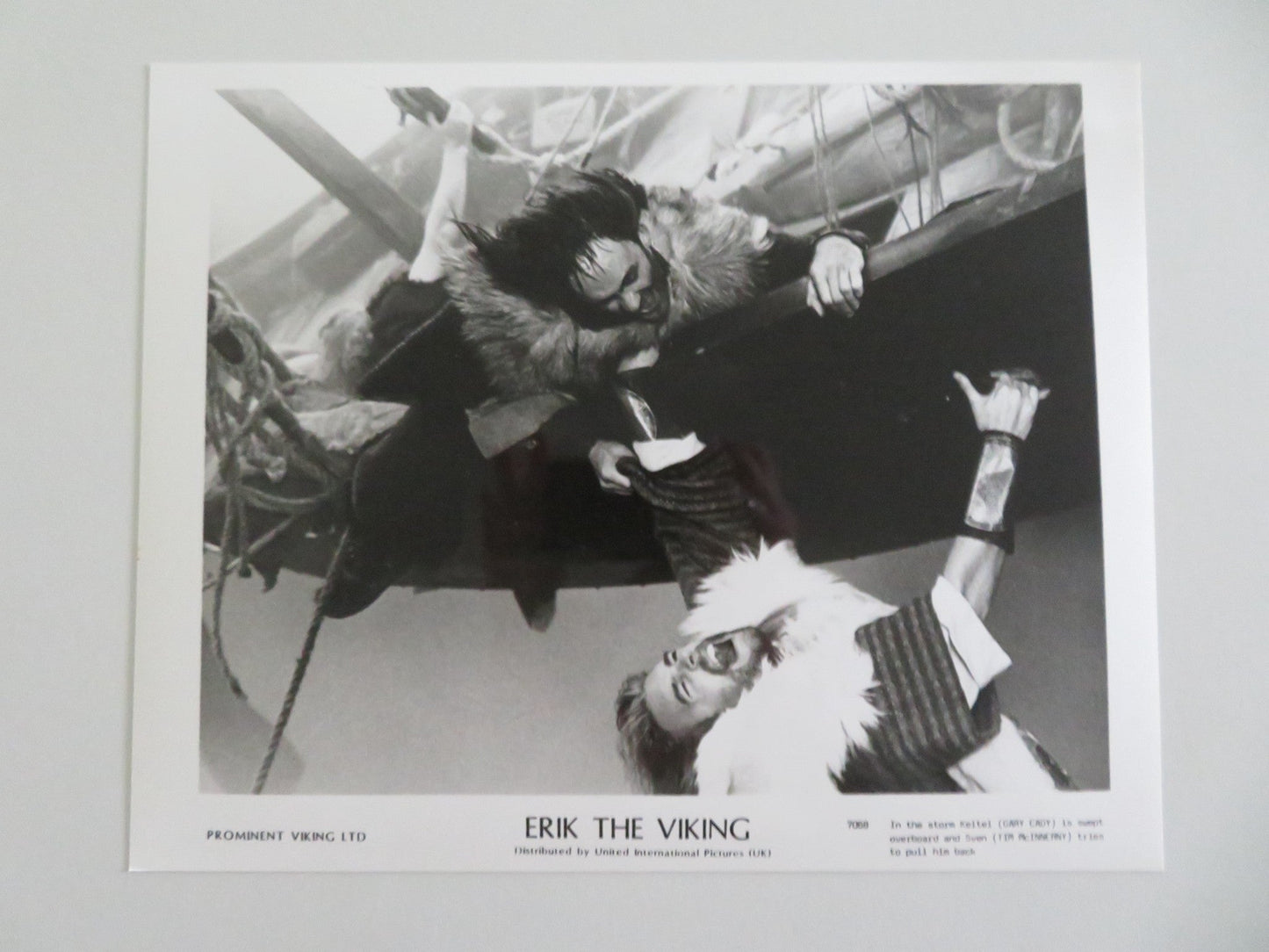 ERIK THE VIKING MOVIE STILL PHOTO LOT OF 7 TIM ROBBINS TERRY JONES M ROONEY 1989 Movie posters