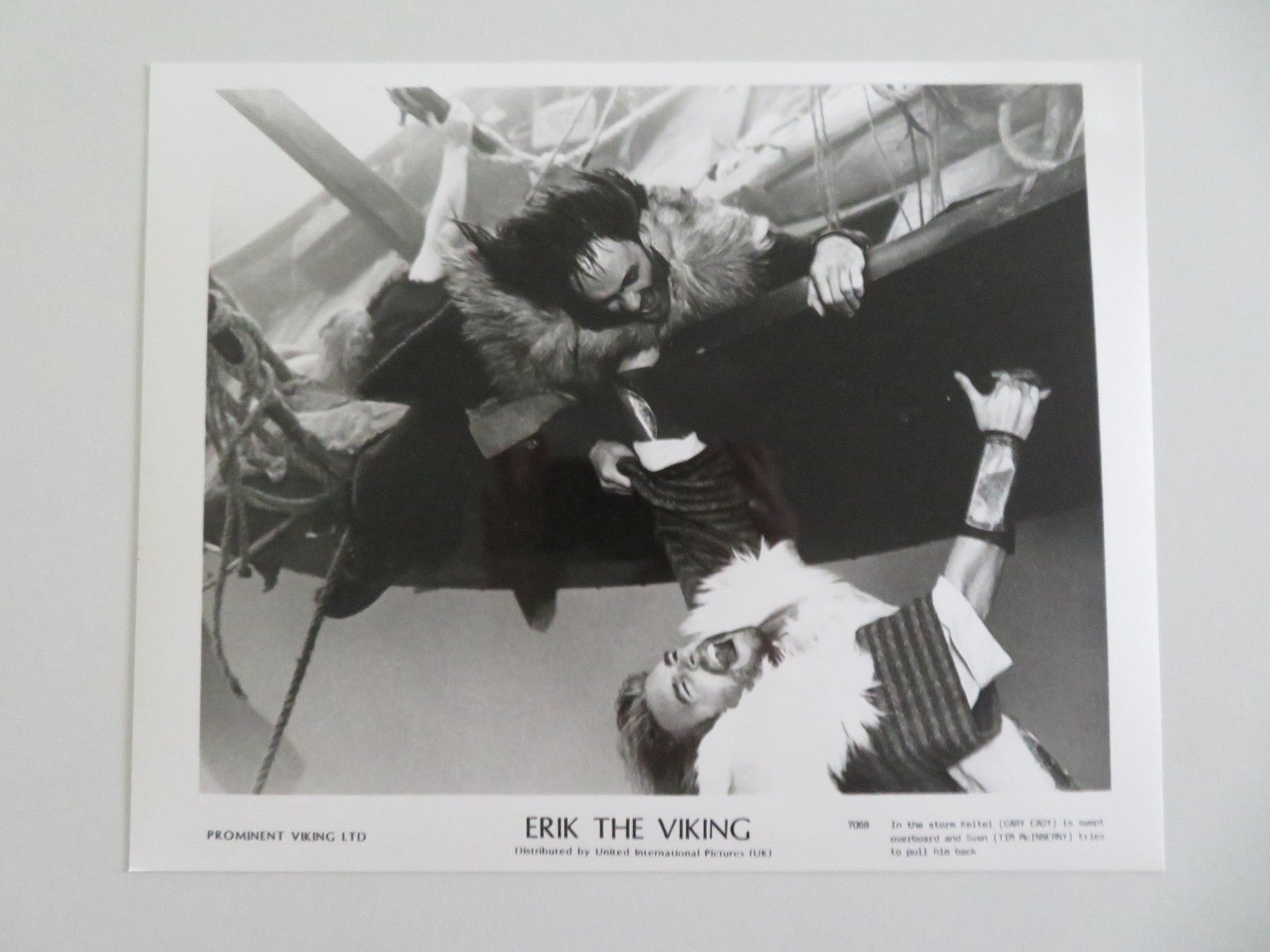 ERIK THE VIKING MOVIE STILL PHOTO LOT OF 7 TIM ROBBINS TERRY JONES M ROONEY 1989 Movie posters