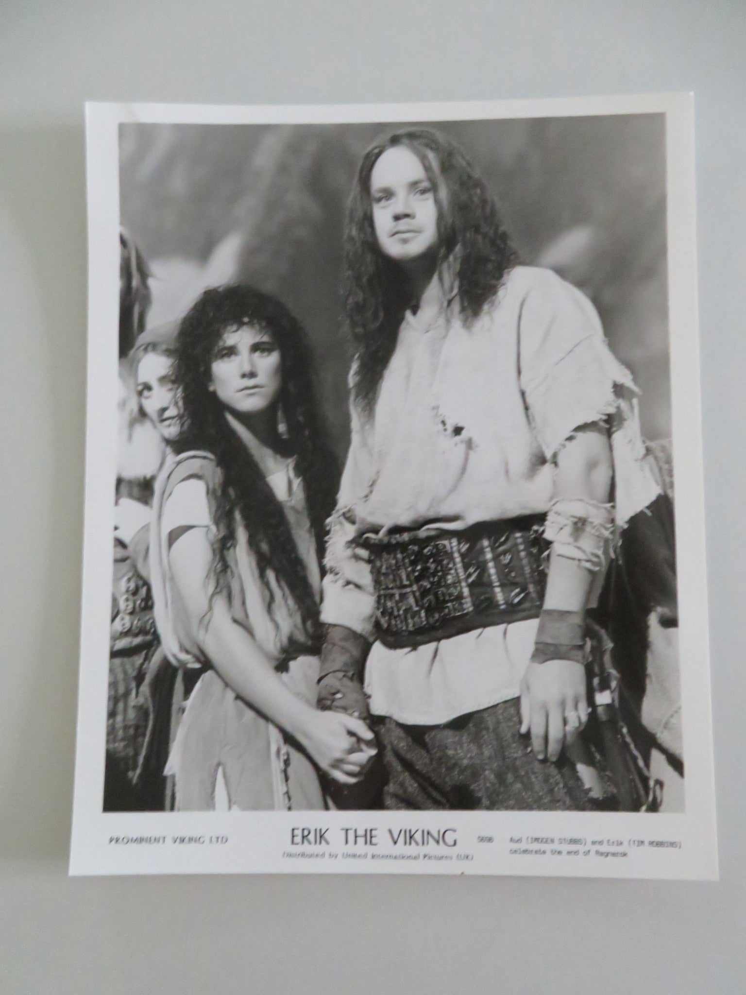 ERIK THE VIKING MOVIE STILL PHOTO LOT OF 7 TIM ROBBINS TERRY JONES M ROONEY 1989 Movie posters