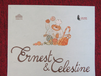 ERNEST & CELESTINE ITALIAN LOCANDINA POSTER LAMBERT WILSON PAULINE BRUNNER 2012 Rendezvous Cinema Movie posters