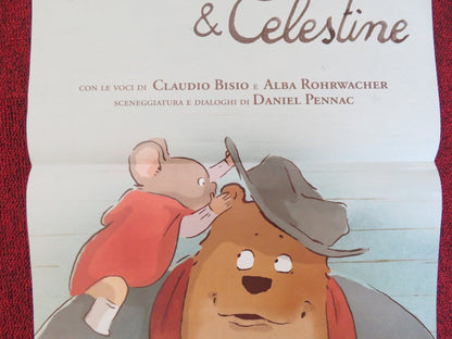 ERNEST & CELESTINE ITALIAN LOCANDINA POSTER LAMBERT WILSON PAULINE BRUNNER 2012 Rendezvous Cinema Movie posters