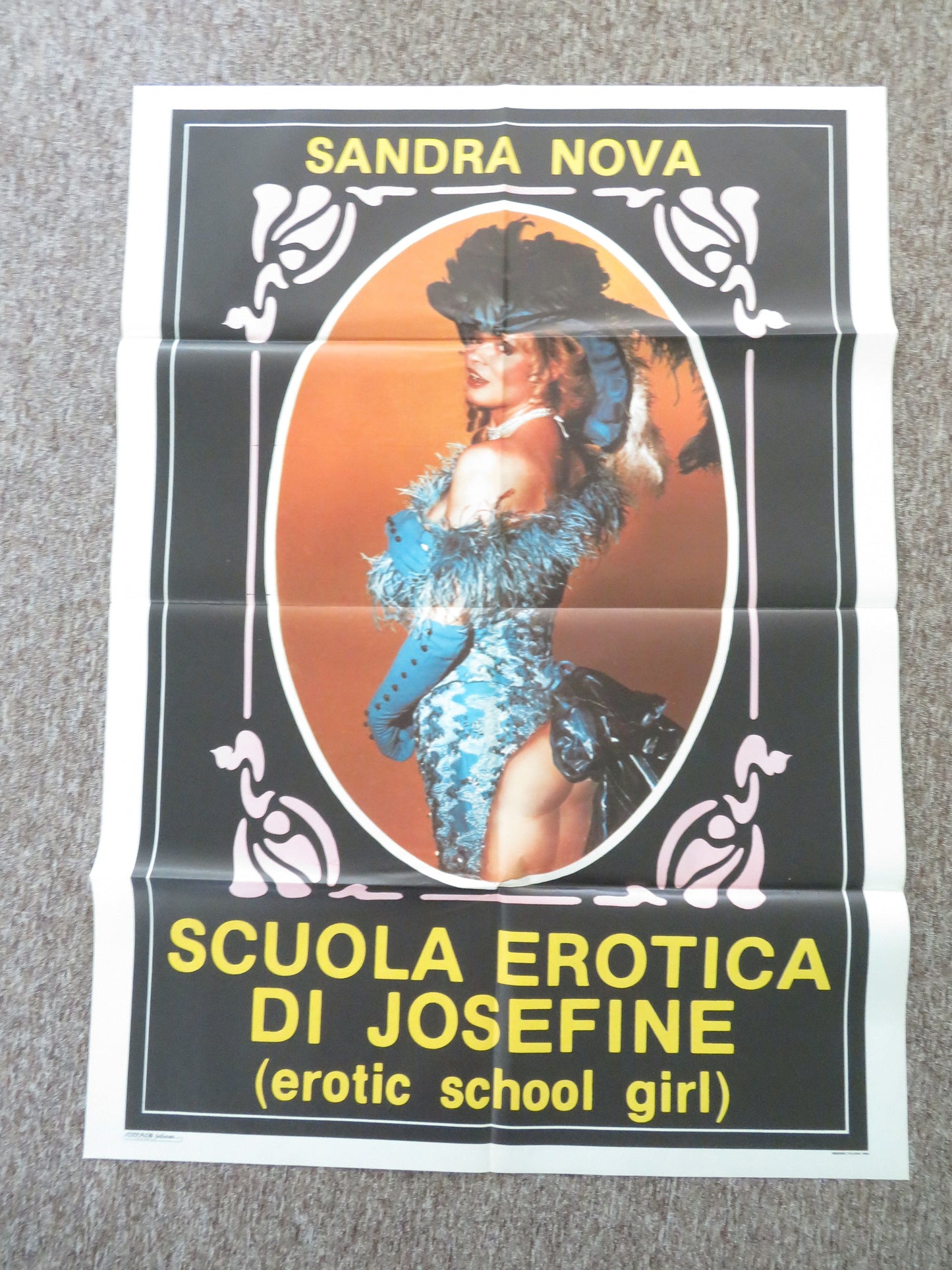 Erotic School Girl Italian 2 Foglio Poster Sandra Nova 1984 Movie posters
