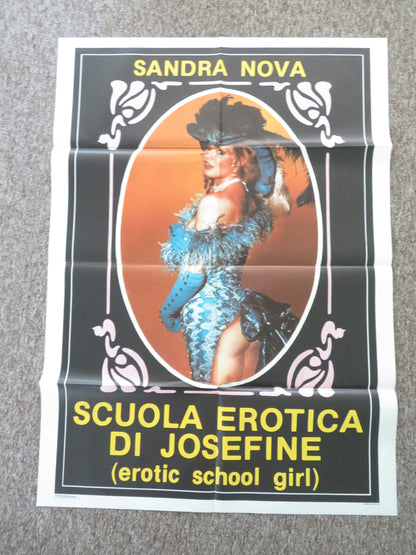 Erotic School Girl Italian 2 Foglio Poster Sandra Nova 1984 Movie posters