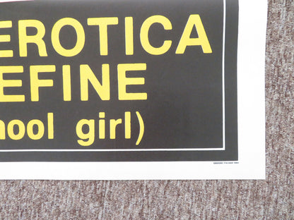 Erotic School Girl Italian 2 Foglio Poster Sandra Nova 1984 Movie posters
