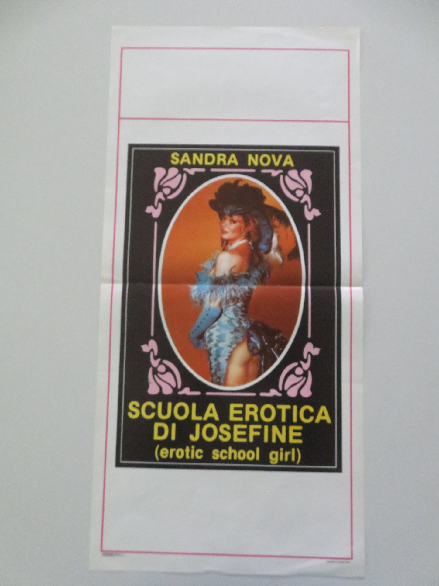 Erotic School Girl Italian Locandina Poster Sandra Nova 1984 Movie posters