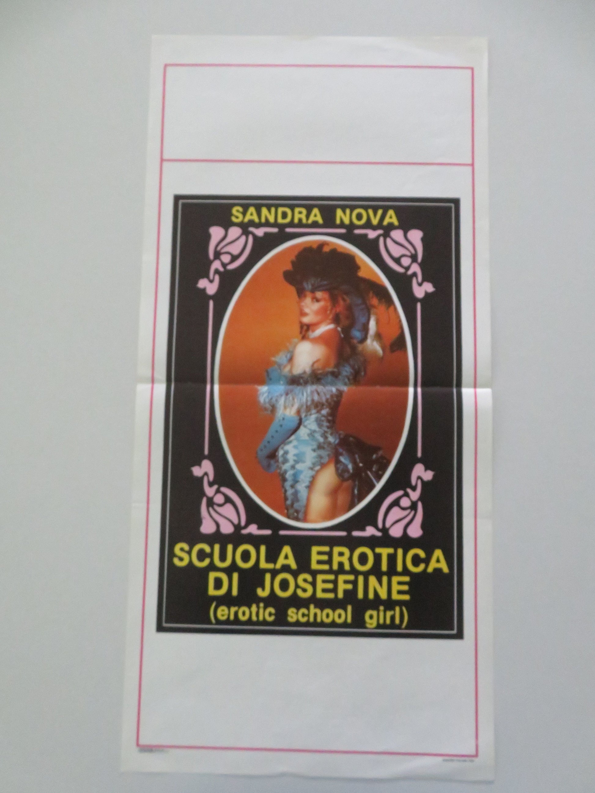 Erotic School Girl Italian Locandina Poster Sandra Nova 1984 Movie posters